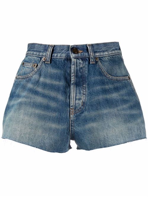 Shorts made of denim SAINT LAURENT | 652530Y30AC4138